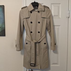 Banana Republic XSP Khaki Trench Coat